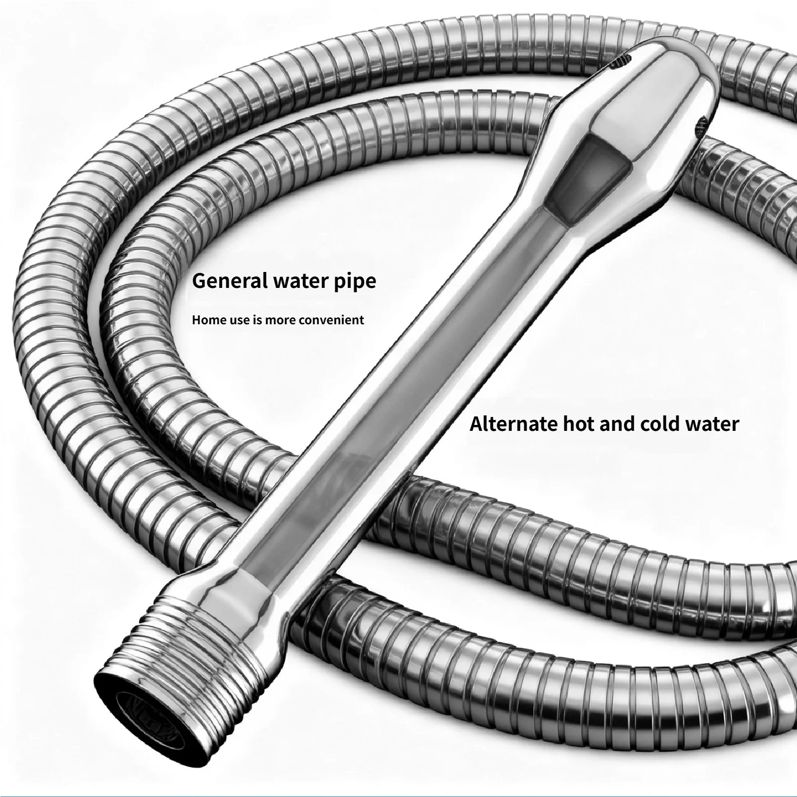 Handheld Shower Head Portable High Pressure Pressurized Water Saving Shower Nozzle Home Bathroom Outdoor Travel Accessory image 3