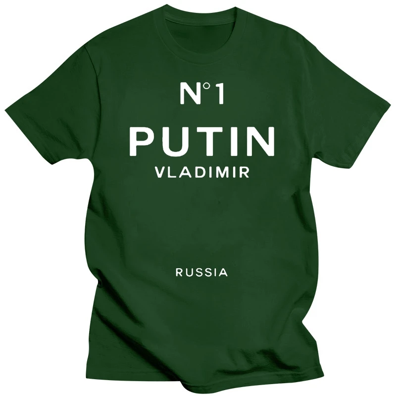 N1 Vladimir Putin Russia President T Shirt For Men Women Adult Round Collar Cotton Short Sleeve T-Shirt Tshirt Man\'s Tops Tee