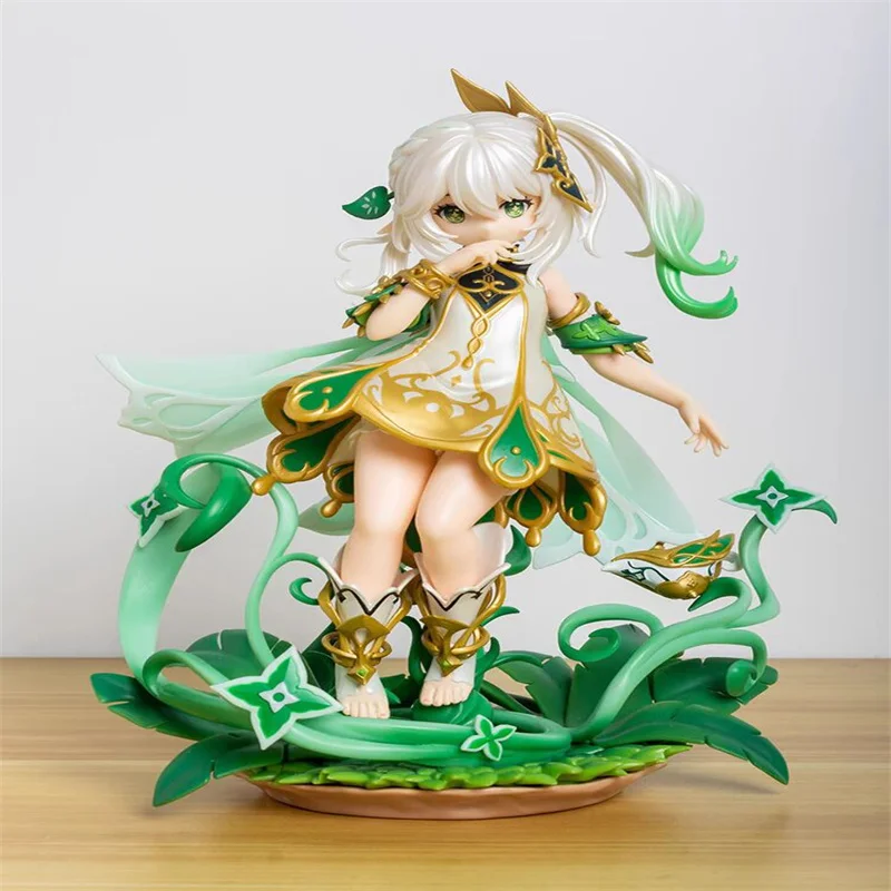 

29cm Genshin Impact Nahida Anime Figure Lesser Lord Kusanali Figure Pvc Action Figurine Cute Girl Model Collection Toy Gifts