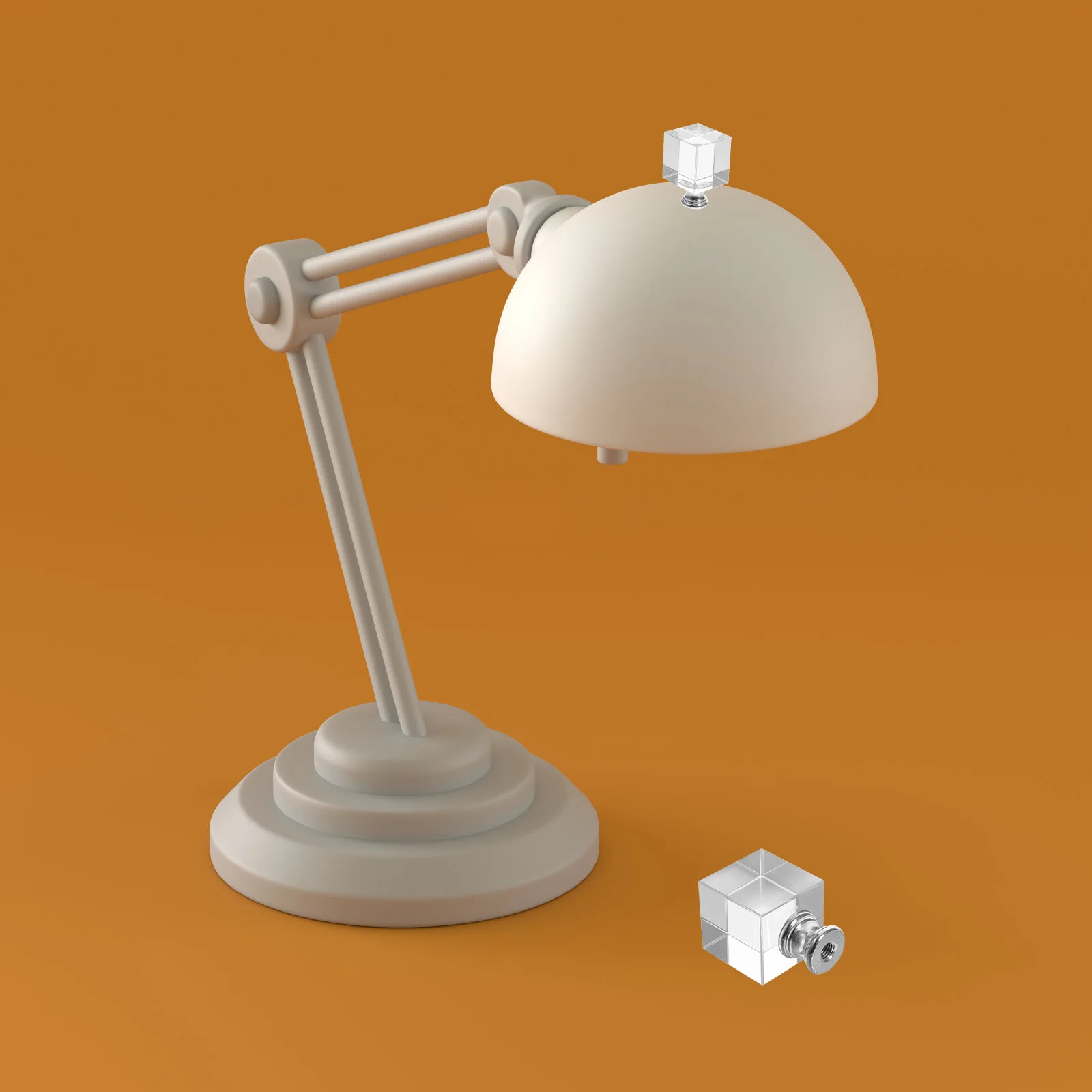 

2Pcs Crystal Lamp Finials Modern Chic Light Knob Decor Suitable for Bedroom Living Room Study Lamp Shade Holder Accessories