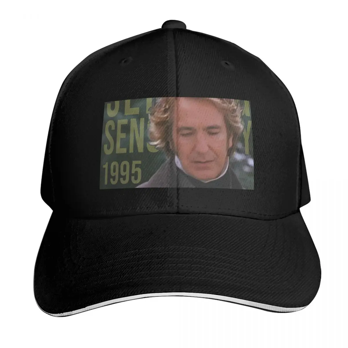 Colonel Brandon - Alan Rickman (Sense and Sensibility, 1995) V2 Baseball Cap Men Women Casual Summer Sport Sun Cap