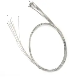 Cables de cambio interiores plateados con recubrimiento zinc para bicicleta