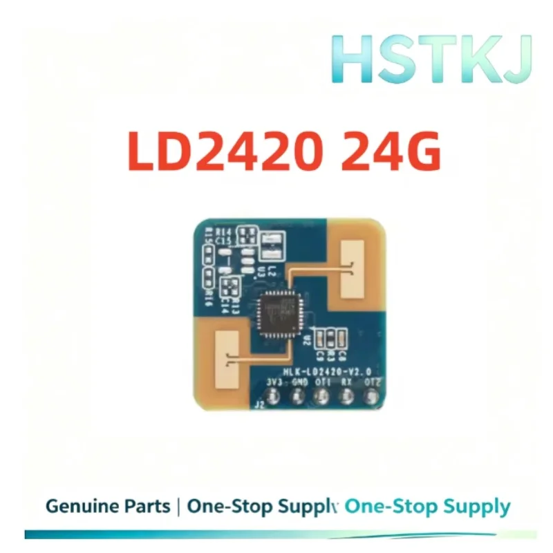 1-10Pcs LD2420 24G Millimeter Wave Radar Sensor Intelligent Human Body Micro Motion ISM Band High Sensitivity Low Consumption
