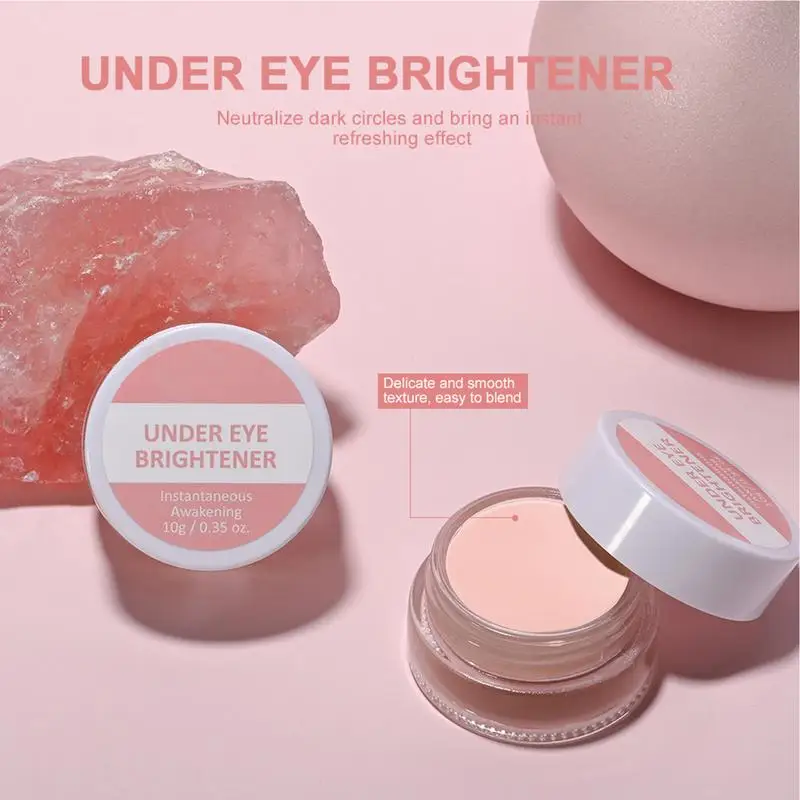 Under Eye Highlighter ดูเป็นธรรมชาติ Under Eye Radiance เครื่องสําอางแต่งหน้าทุกวันสําหรับรองพื้นคอนซีลเลอร์ highlighter