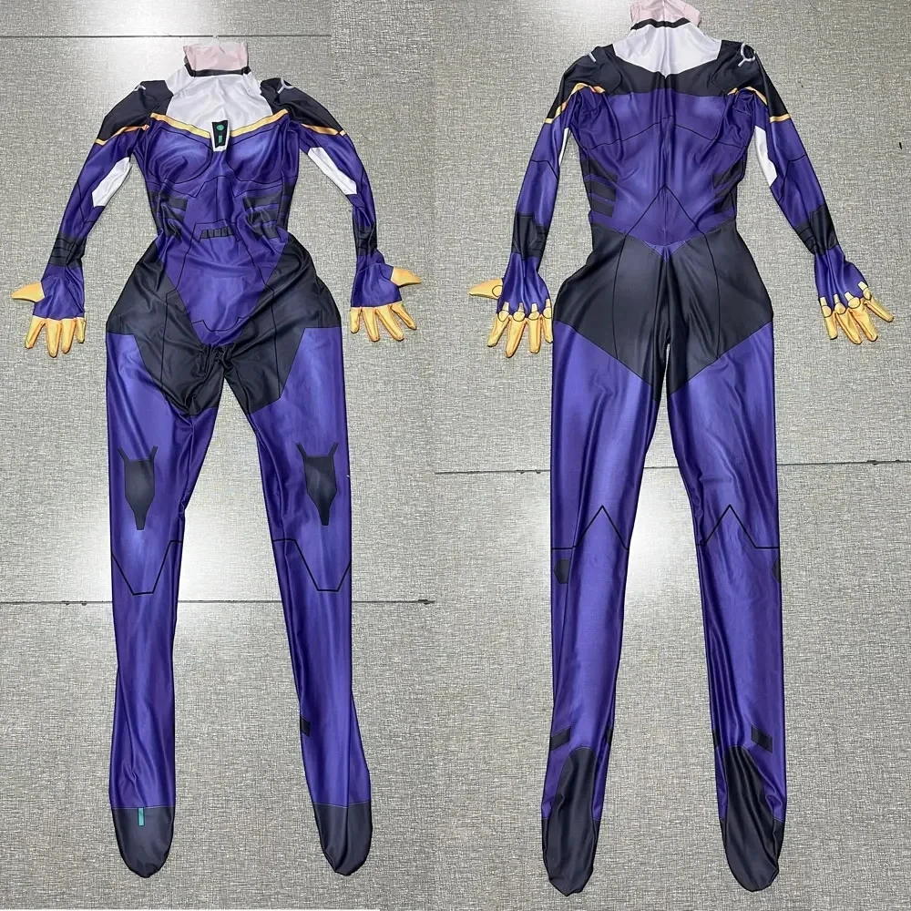 Superhero Zentai Cosplay Costume para Mulheres, Bodysuit Halloween, Macacão de Festa, Galgame, Janpanese, Meninas