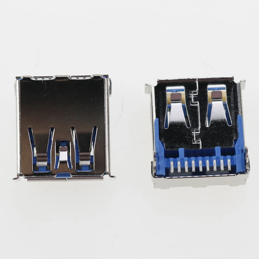 Cltgxdd 2 stücke usb 2.4a Typ Buchse Stecker 3,0 Grad af smd hinteres Fuß brett USB 3,0 Buchse Ladeans chluss – Detail 4