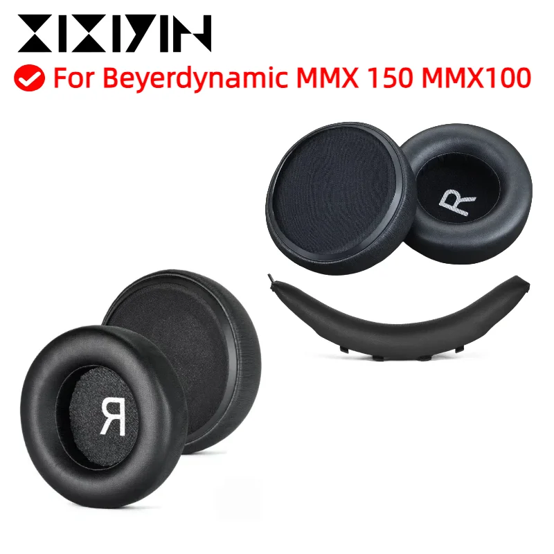 

Replacement Headband for Beyerdynamic MMX 150 MMX100 Heaphones PU and Soft Memory Foam Top Headband and Ear Pad Repairing Parts