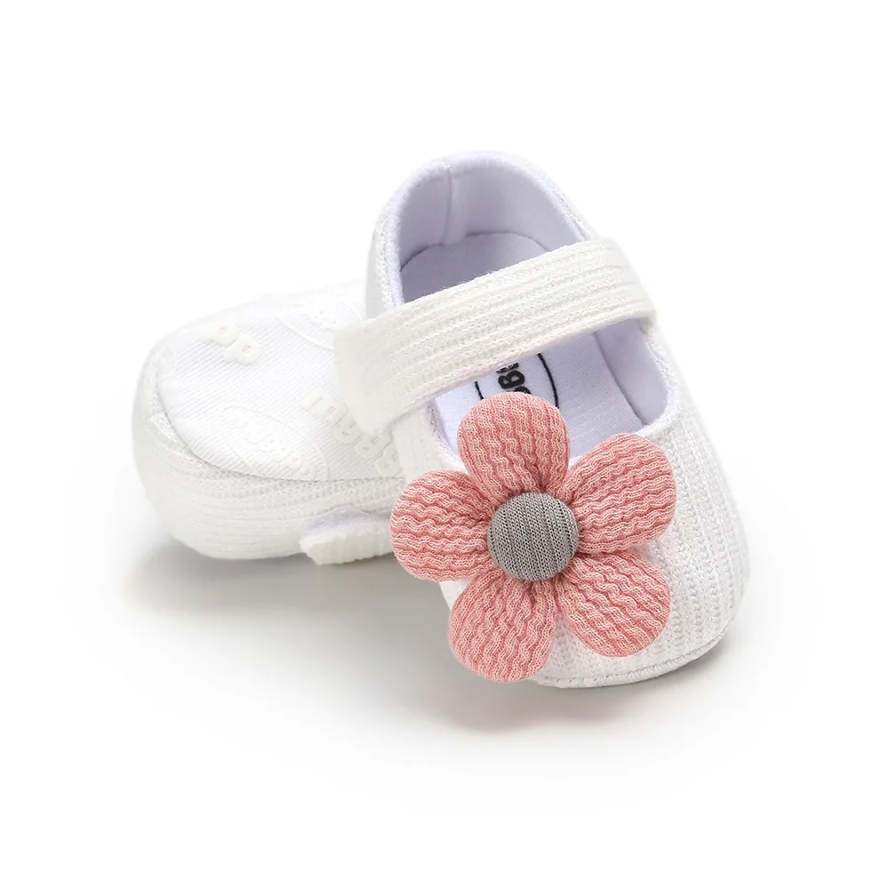 0-13Months Baby Girls Cotton Shoes Retro Spring Autumn Toddlers Prewalkers Cute Infant Soft Bottom First Walkers