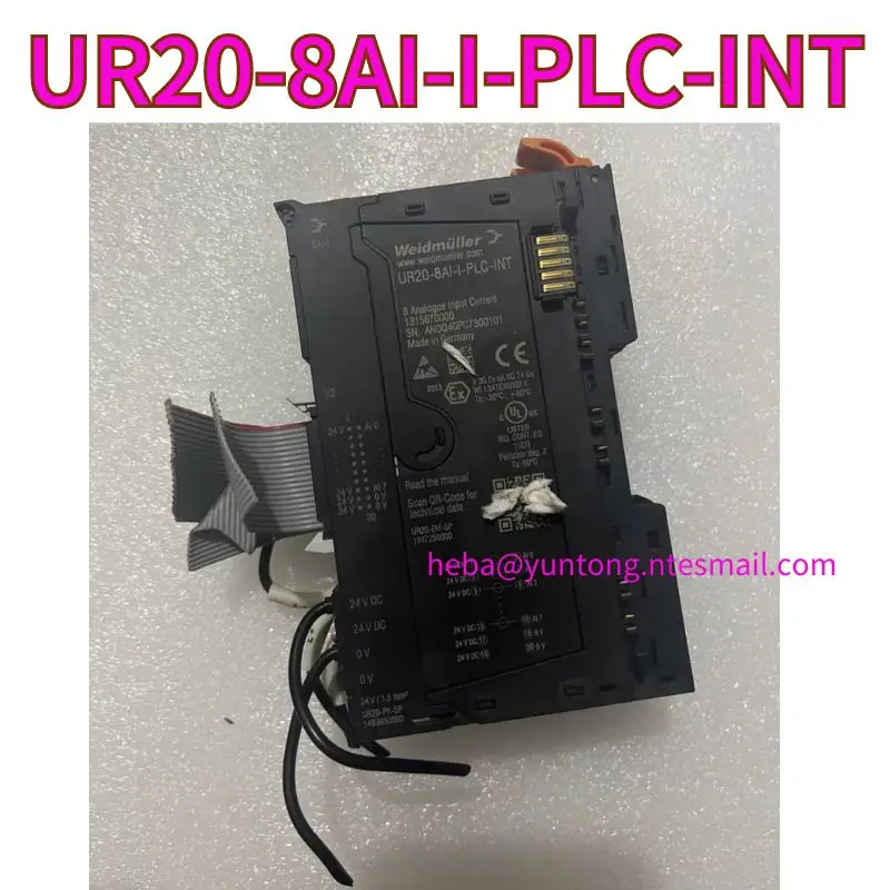 Used UR20-8AI-I-PLC-INT PLC module