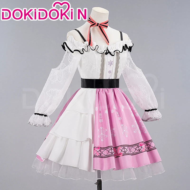 【Jan. Limited 5%OFF】Nikki Cosplay Costume Game Infinity Nikki【S-3XL】DokiDoki Women Cute Pink Dress Nikki Cosplay Plus Size