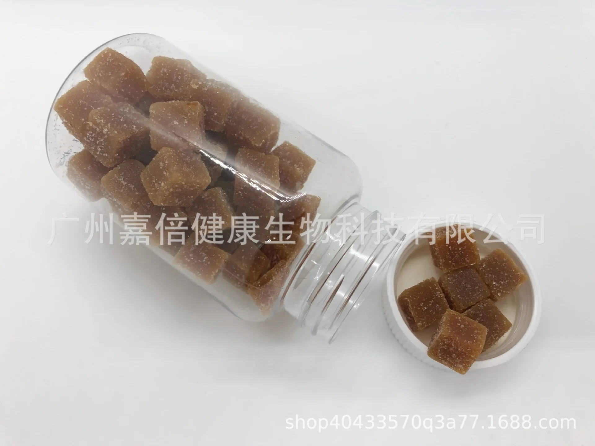 1 Bottle of 60 Puff Ginger Flavored Gummies To Maintain Perfect Body Shape