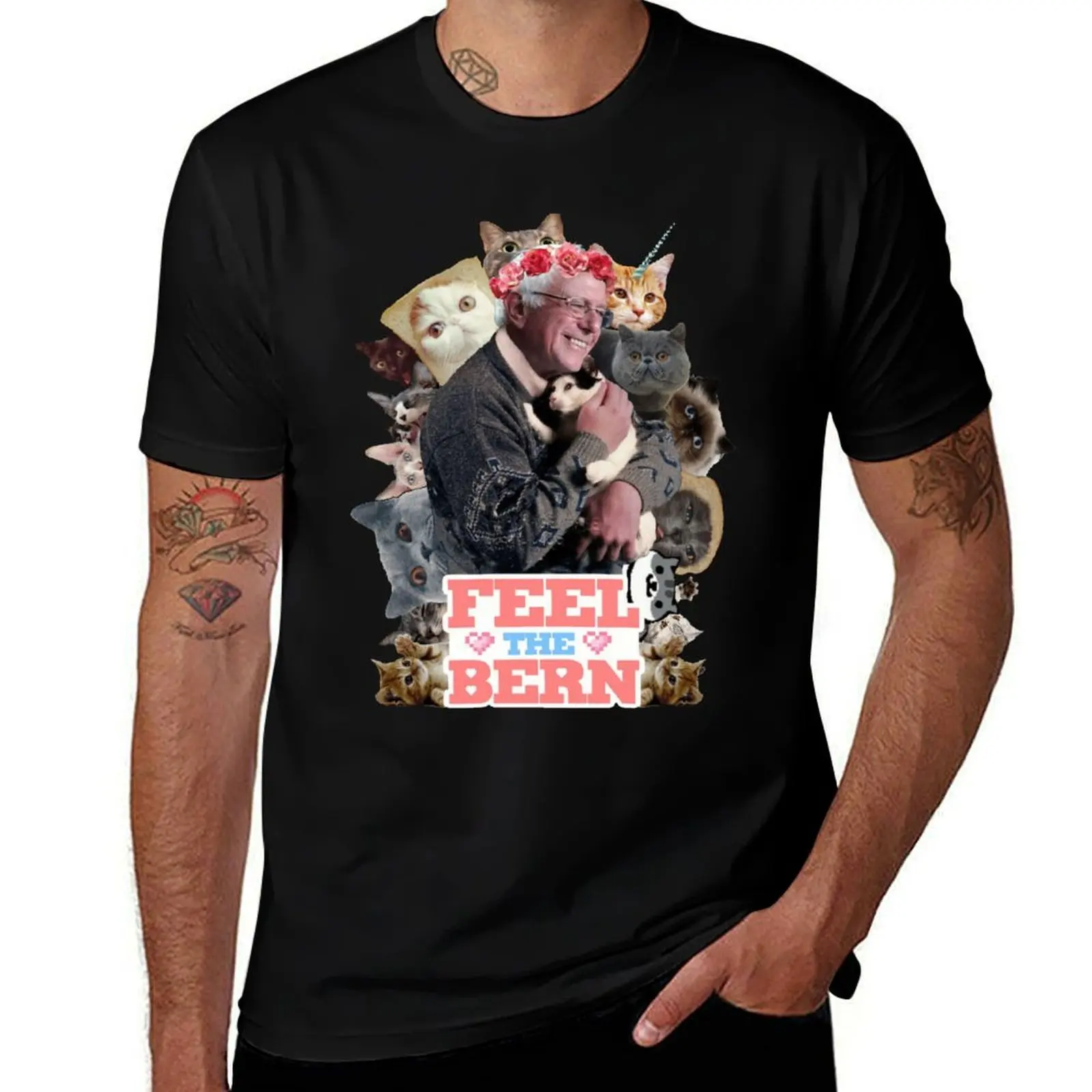

Feel the Bern T-Shirt t shirt man cotton t shirt custom print T-Shirt