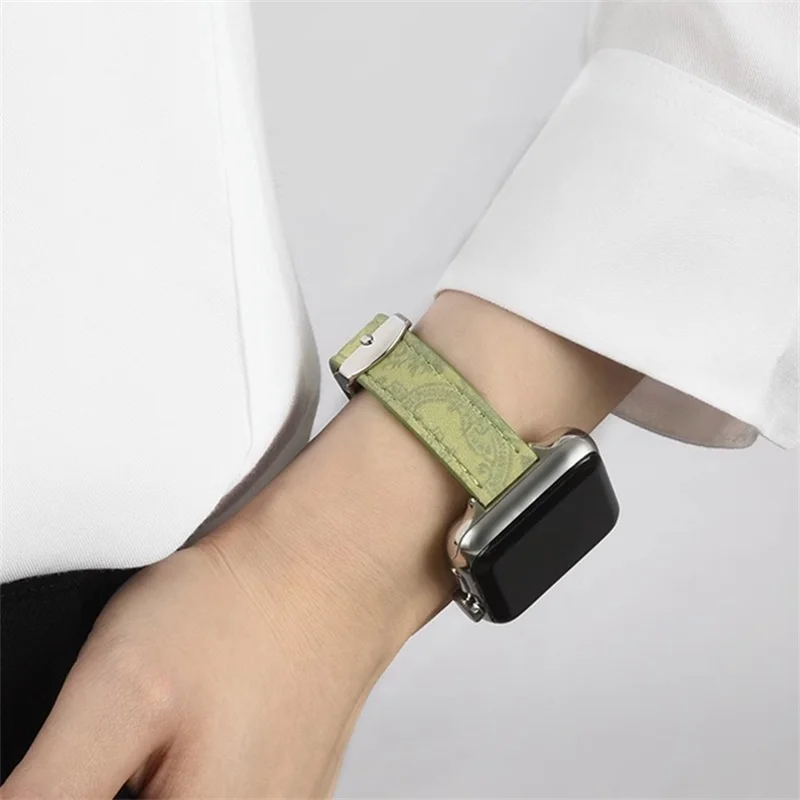 Narrow body Leather  Strap for Apple Watch Band 44mm 40mm 41mm 45mm 38mm 42mm 49mm  iWatch 9 8 7 SE 6 5 4 3 2 1 Woman Bracelet