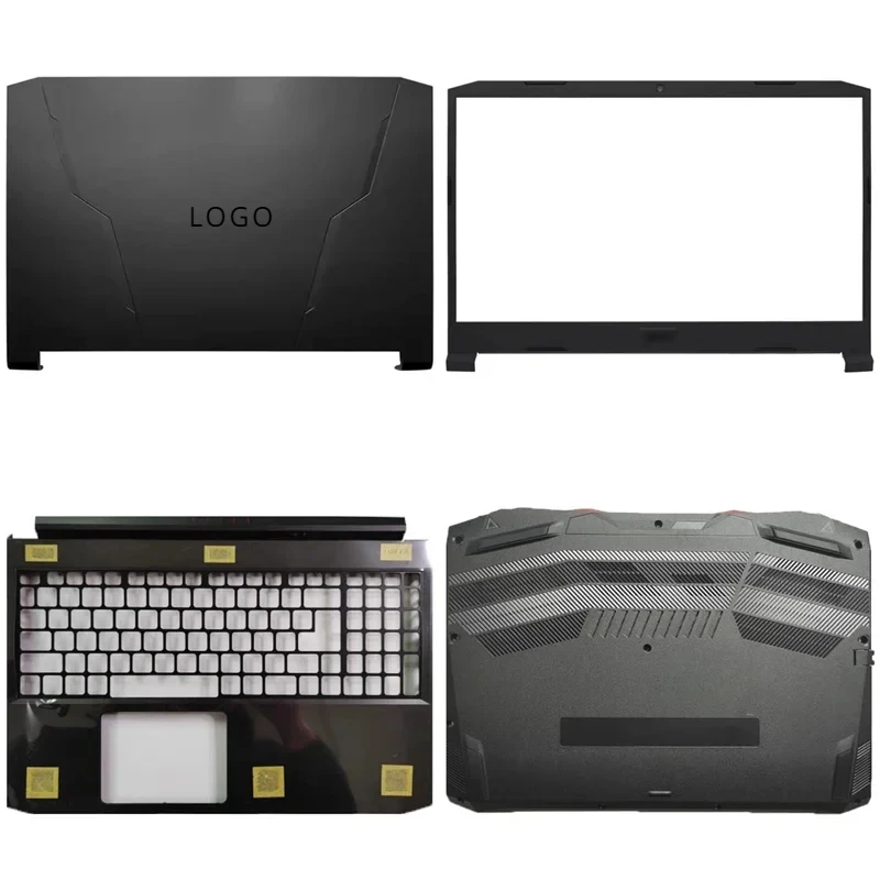 

New For Acer Nitro 5 AN515-55 44 AN515-56 57 N20C1 Laptop LCD Back Cover Front Bezel Upper Palmrest Bottom Case Keyboard Hinges