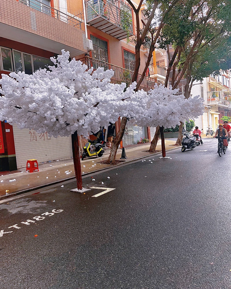 Customized Artificial Cherry Blossom Tree, Shopping Mall, Hotel, Wedding Decoration, scenic Spot