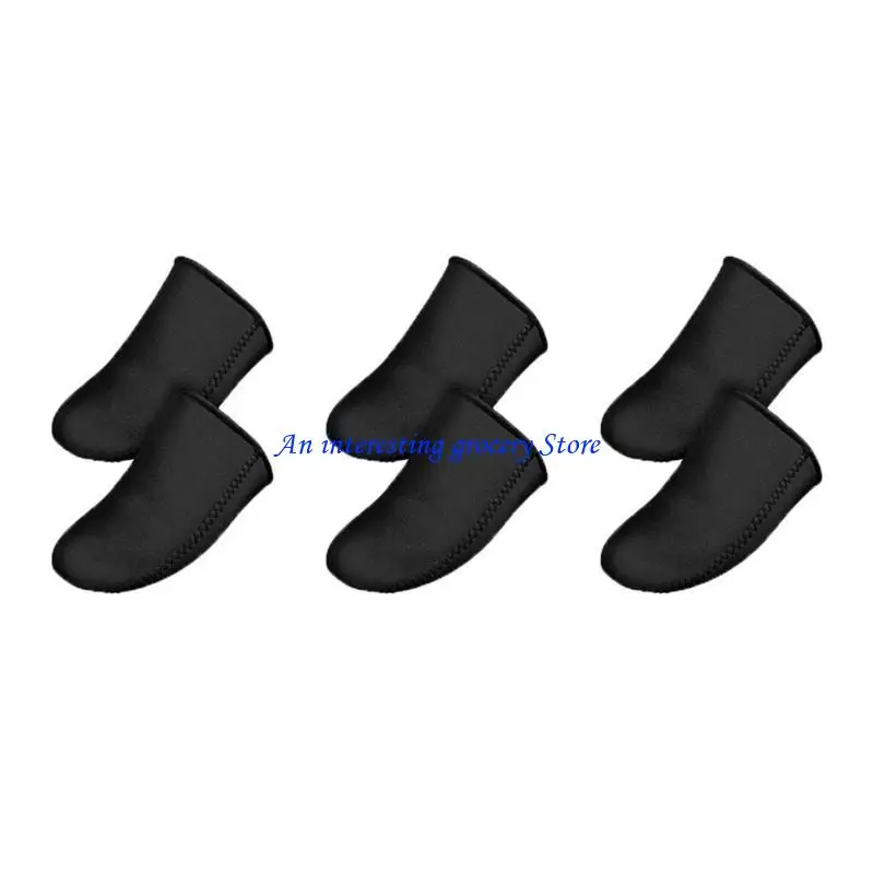 

652D Neoprene Toe Warmers, Wear Inside Shoes for Skiing, Hiking, Camping, Cycling