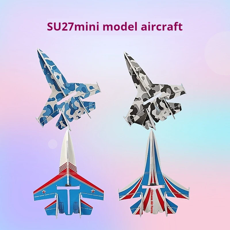 Su27mini Board Rc Model Airplane Remote Control Fixed Wing Mini Small Su27 Crash Resistant Magic Board Glider Children\'S Toy