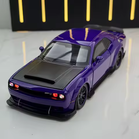 1:32 Dodge Charger SRT Redeye Hellcat Muscle Alloy Diecast Car Model Computer Desktop Simulation Collection Ornament