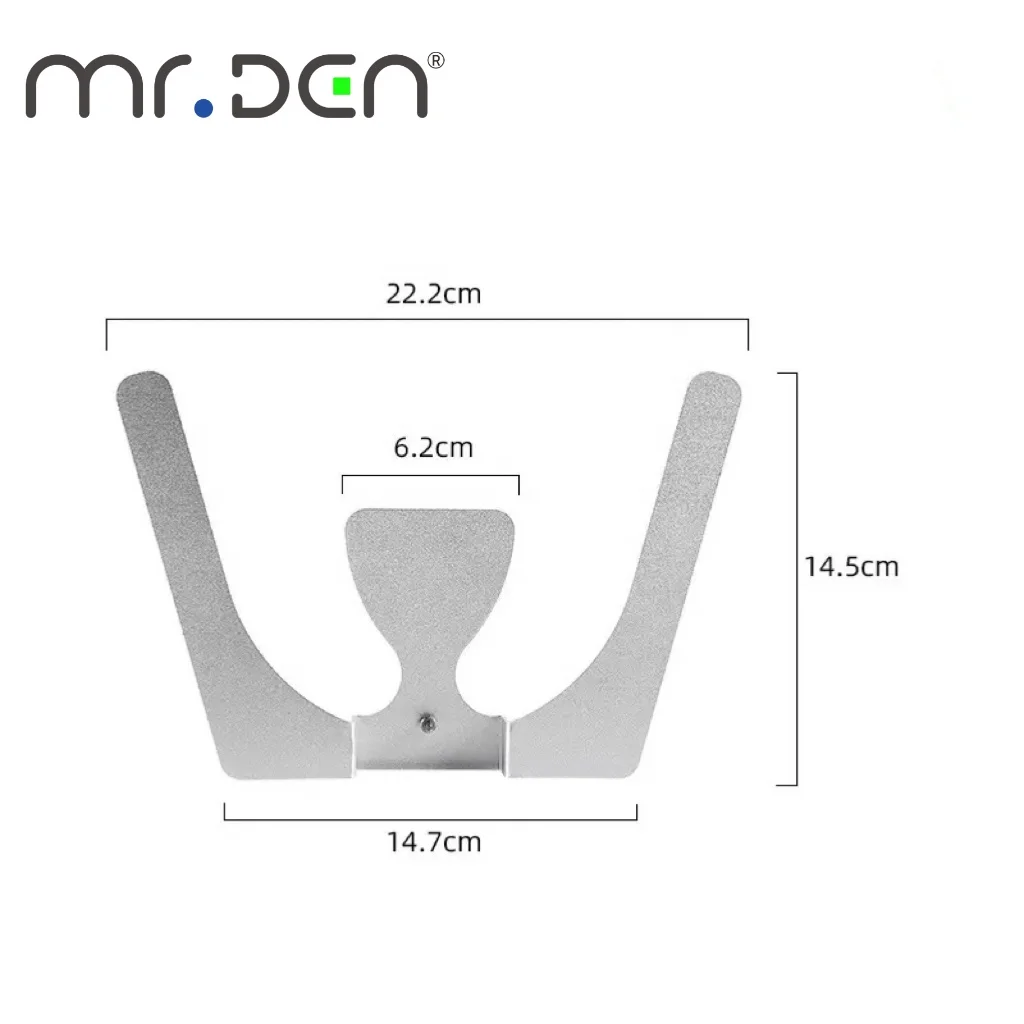 Mr.Den 3D Lab SS Occlusal Plate Flat Plate Full Dentures Flat Plate Occlusal Lab  Occlusion Spray/ Best Tool