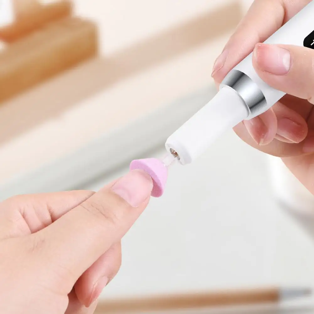 Lucidatore elettrico per unghie Trapano professionale per unghie Rettifica Art Manicure Rimozione della pelle Macchina File Levigatura Penna Lucidatura Morta I1P1
