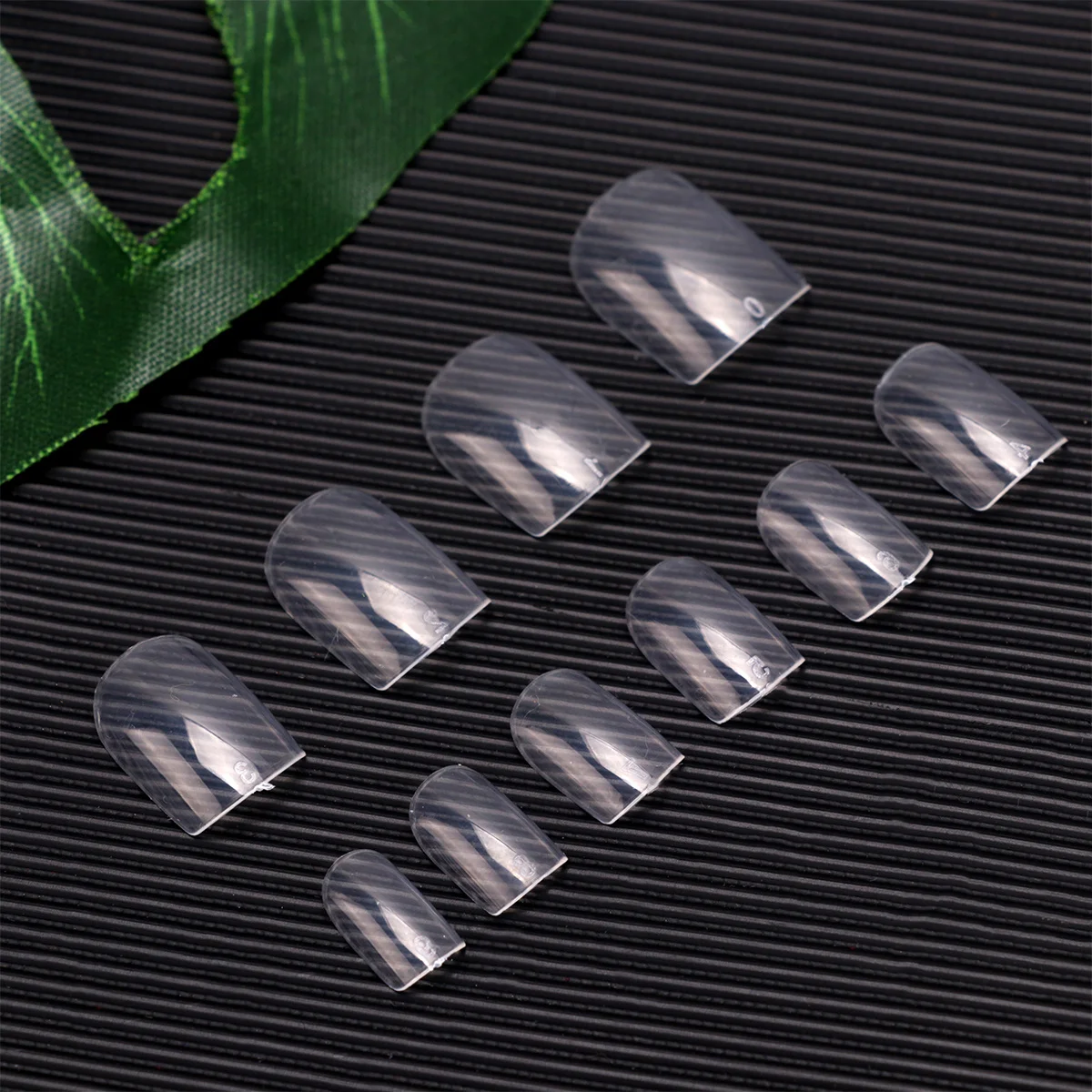 1 ensemble de faux ongles en matériau Premium, autocollants pour Nail Art, pour fêtes, événements, vacances, pointes transparentes