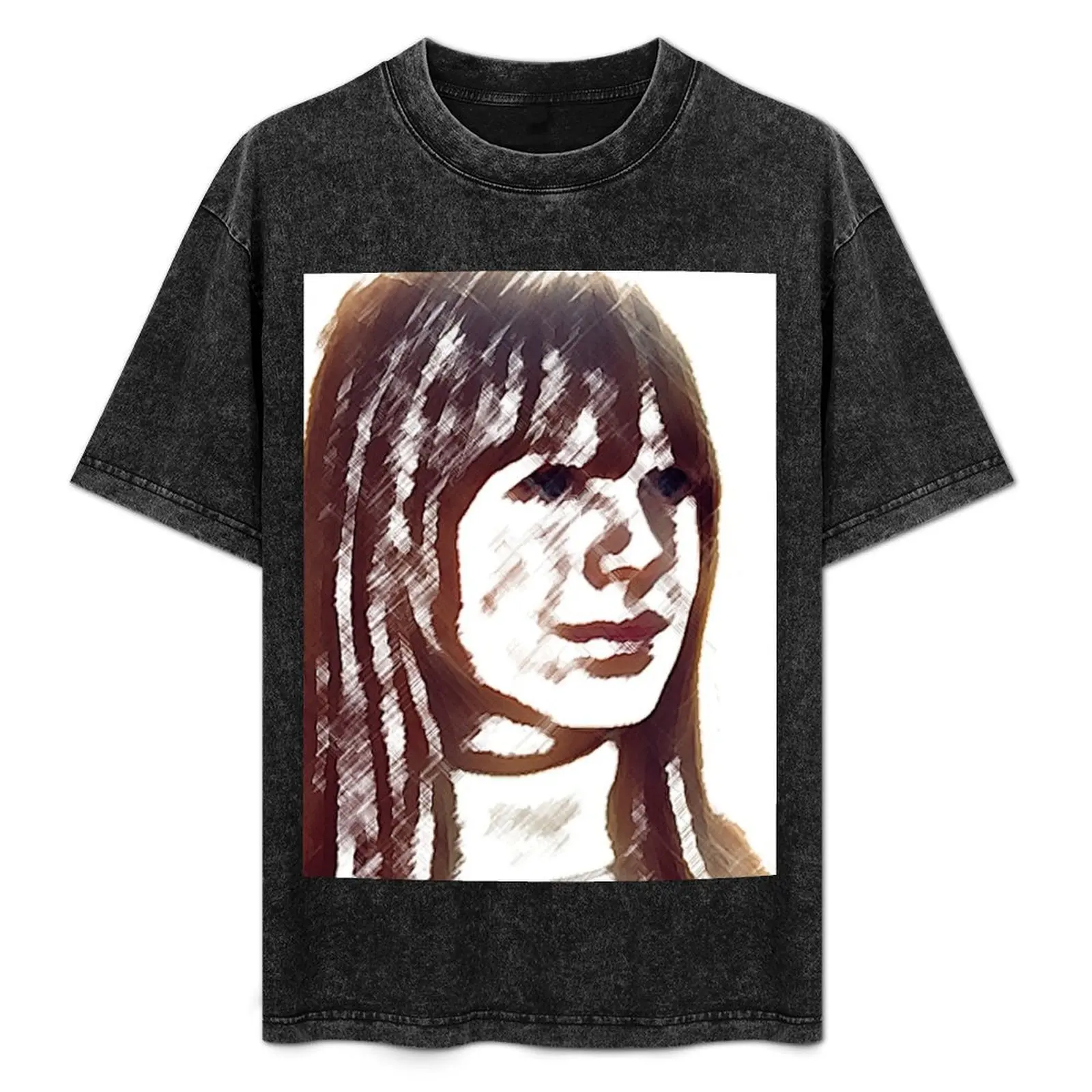 

Marianne Faithfull T-Shirt Plus Size Solid Color T-Shirt