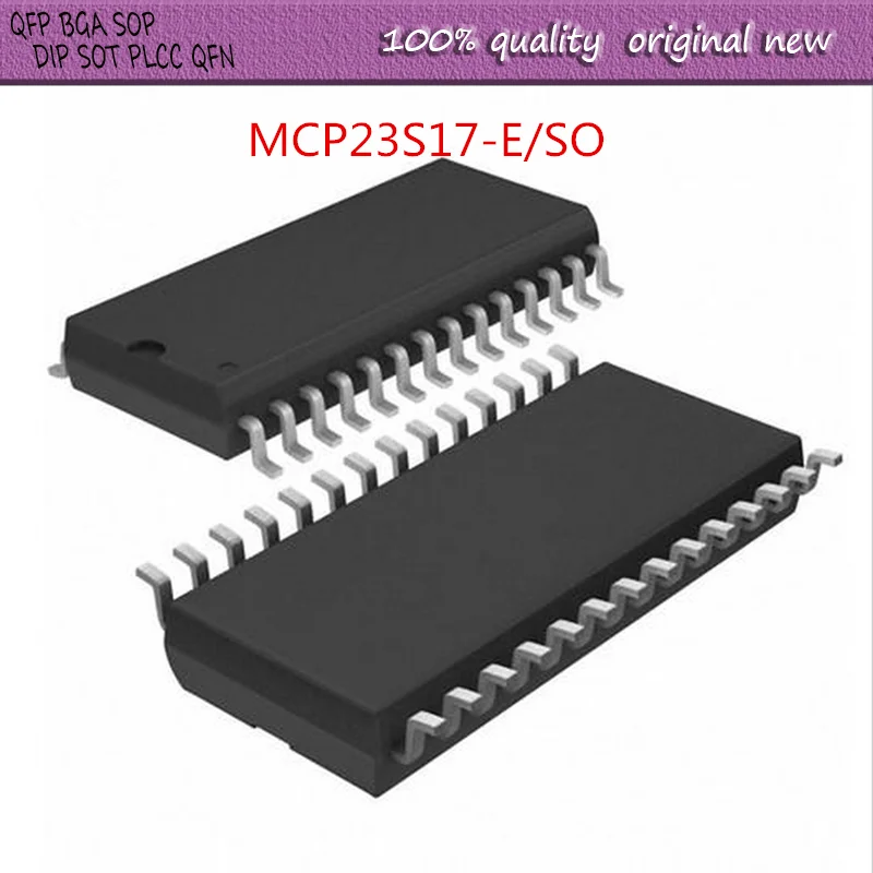 NEW   10PCS/LOT  MCP23S17-E/SO MCP23S17 MCP23S18E/SO  MCP23S18E MCP23S18-E/SO MCP23S17-E SO MCP23S18-E SO  SOP28