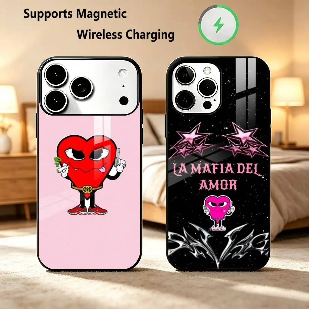 Love La Mafia Del Amor  Phone Case For iPhone18 17,16,15,14,13,12,11 Plus,Pro Compatible with magnetic wireless charging Gift