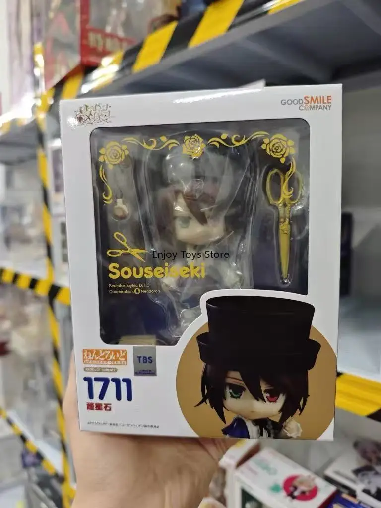 

Spot Goods GSC Nendoroid 1711 Rose Girl Blue Star Stone Q Version Figure Model