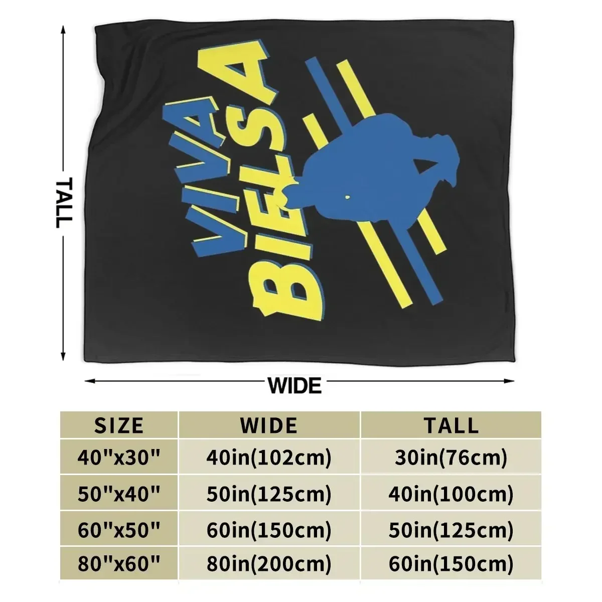 Flannel Throw Blanket Viva Bielsa - Leeds United Blankets Soft Bedding Warm Plush Blanket for Bed Living room Picnic Travel Home