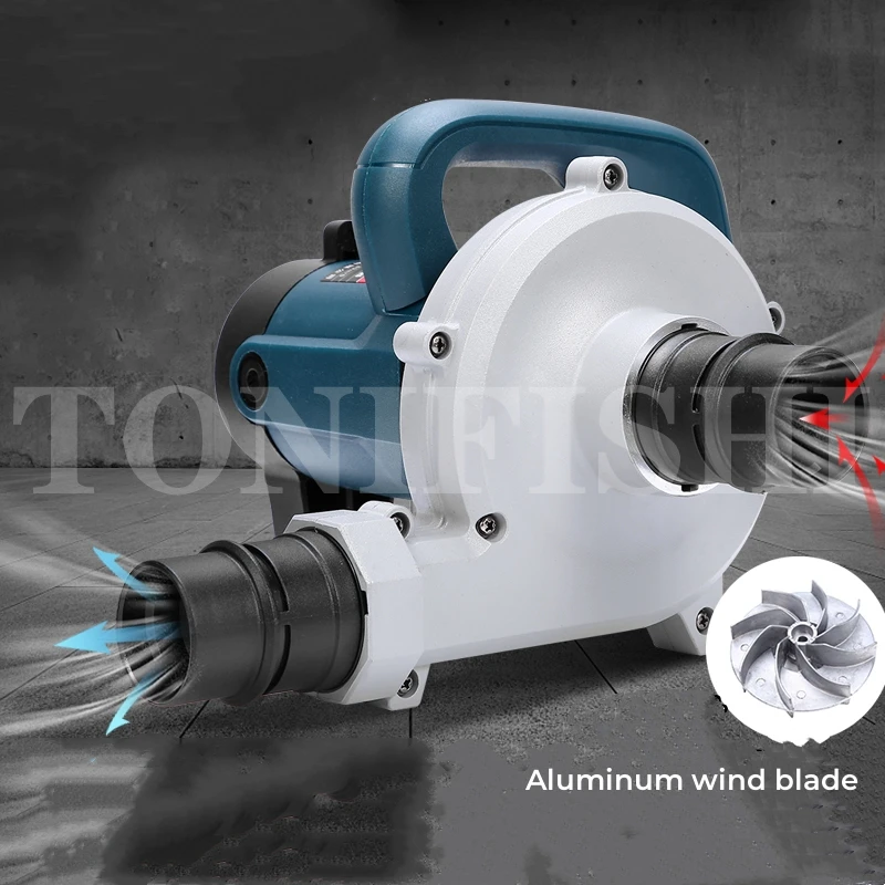 1680W High-power Slotting Machine Vacuum Cleaner Industrial Dust Collector Grinder Blowing And Suction Dual-use