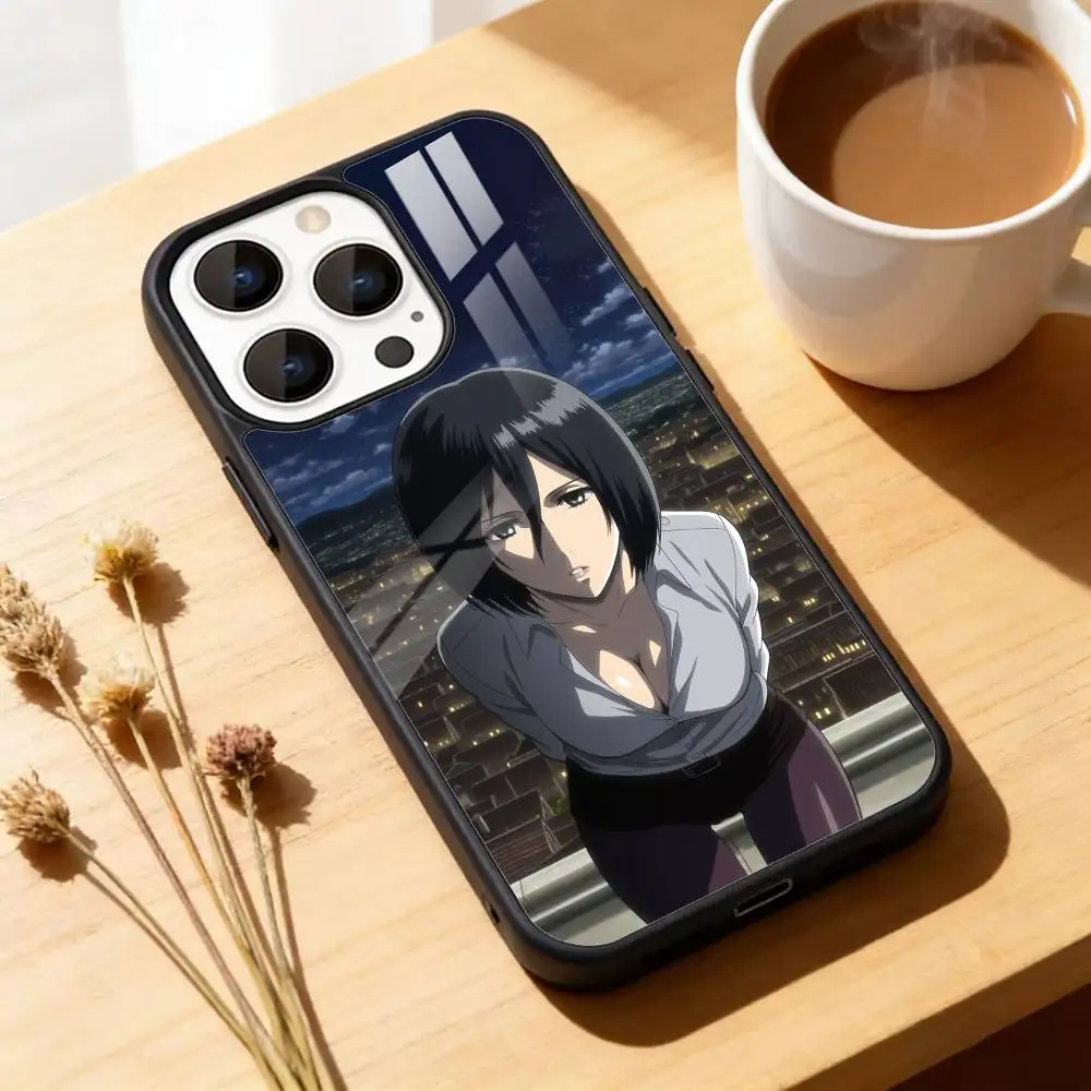 Anime Attack on Titan Hot   Phone Case For iPhone 17,16,15,14,13,12,Plus,Pro,Max For Magsafe Magnetic Wireless Charge