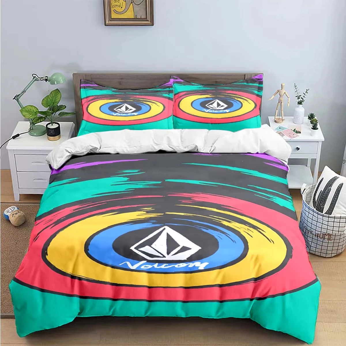 New V-VOLCOM 3d Print Bedding - Home Textiles Bedding review and price