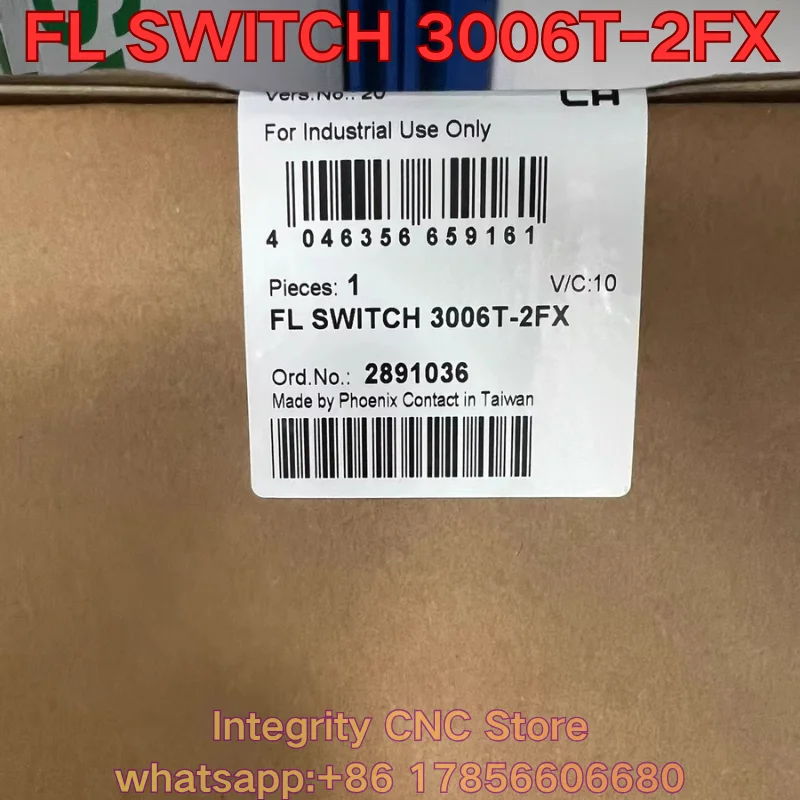 New FL SWITCH 3006T-2FX PLC module 2891036