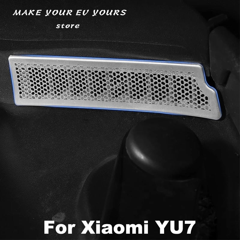 For Xiaomi YU7 2025 2026 Front Hood Water Barrier Box Water Guide Grille Channel Blocking Filter Cover Accessories