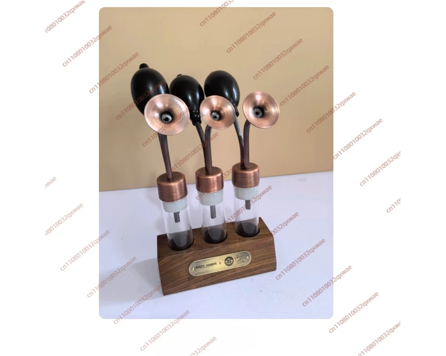 For Glass Creative Custom Scent Bottle SPA Spa Brass Scent Instrument Baijiu Essential Oil Perfume