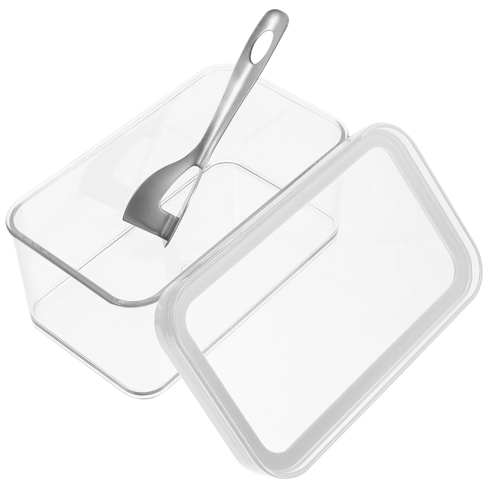 

1 set 1 Set Container Reusable Slicer With Dish Storage Holder Butter Cutting Box Kitchen Fridge Cheese Box