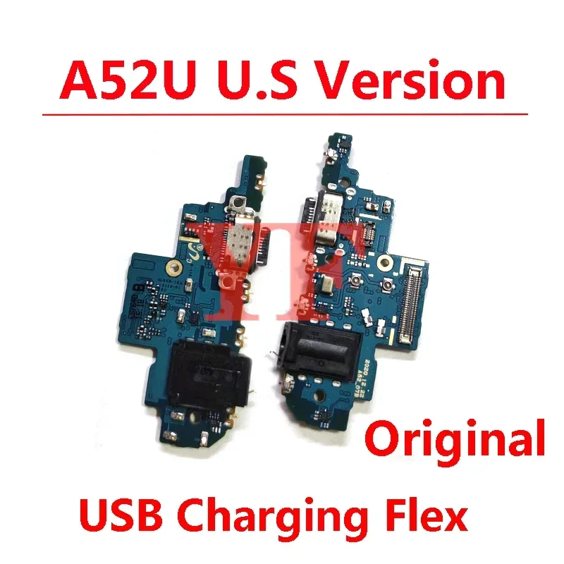 For samsung Galaxy A52S A5260 A528B A52U A525U A52 5G USB Charging Dock Connector Port Board Flex Cable Repair part