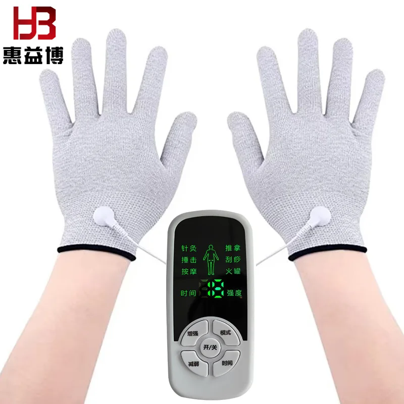 

Directly from the manufacturer Silver fiber conductive electrotherapy physiotherapy gloves, beauty salon DDS physiotherapy instr