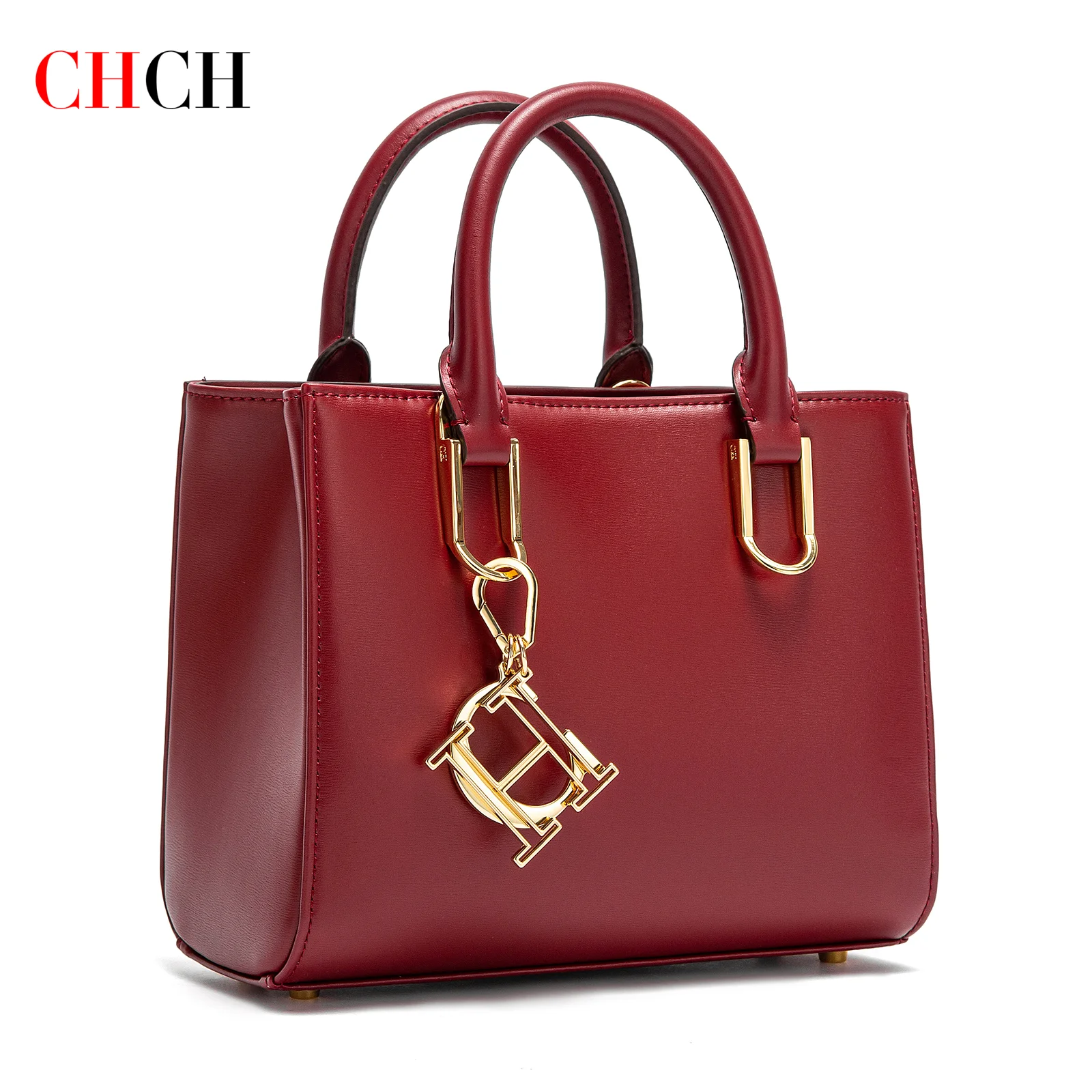 CHCH Women's Shoulder Bag New Silver Simple Handbag High Quality Banquet Bag