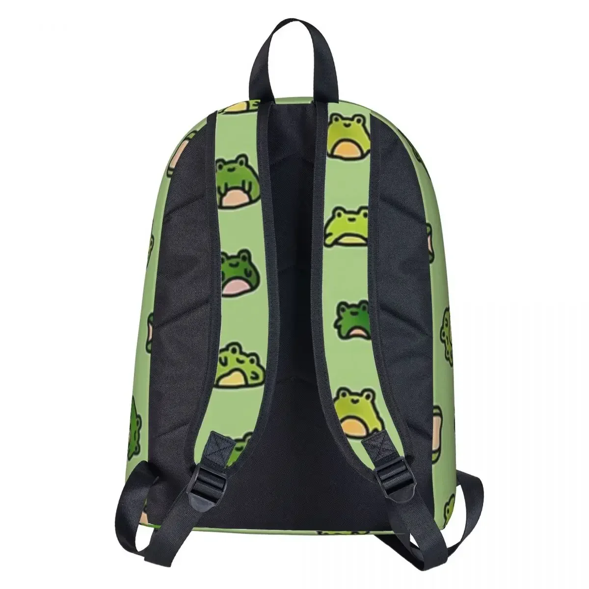 Frogs Doodle Backpack Waterproof Children School Bag Laptop Rucksack Travel Rucksack Large Capacity Bookbag