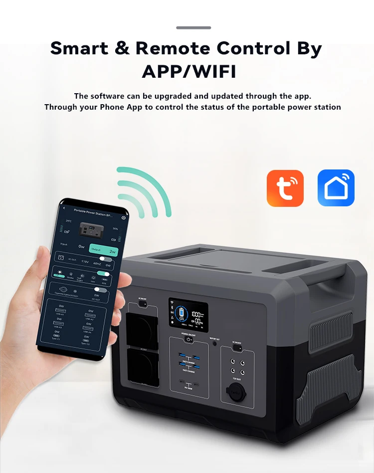 مولد الطاقة الشمسية 1500 واط 220 فولت 110 فولت محطة طاقة محمولة UPS البنك الاتحاد الأوروبي الأسهم سيارة الطاقة المنزل التخييم في الهواء الطلق في الهواء الطلق #5