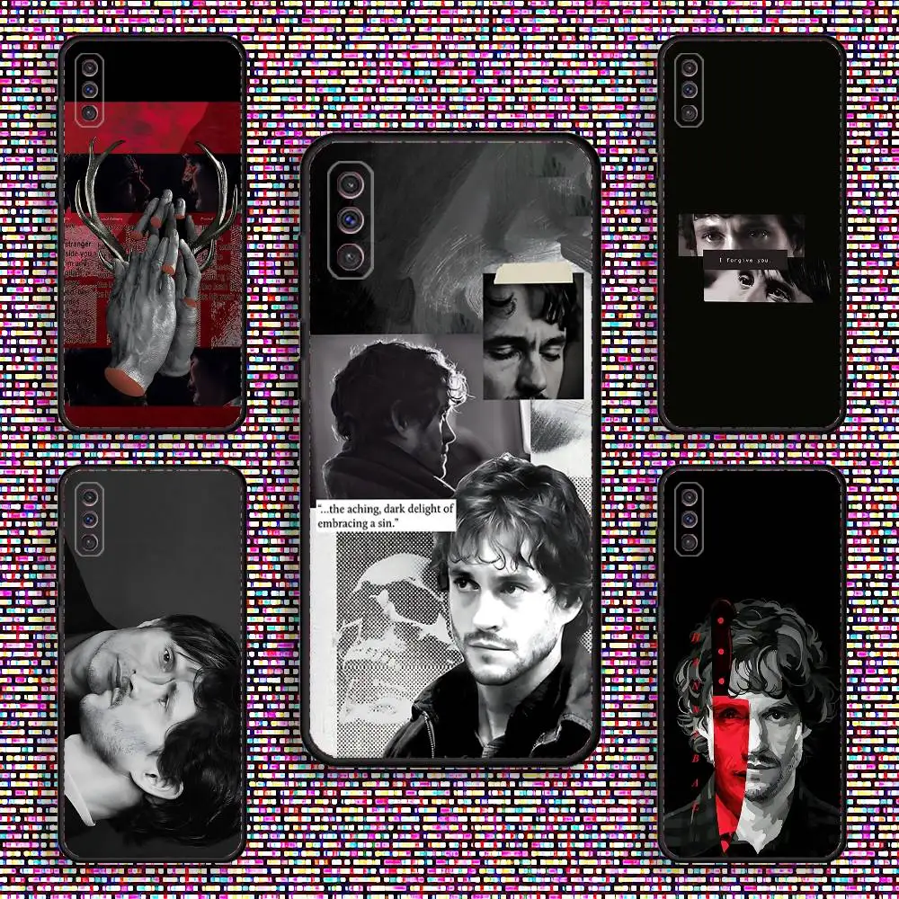 

Will Graham H-Hannibal Phone Case For Samsung S 25,24,23,22,30,21,10,9,Ultra,Plus,Lite,FE,4,5 G Black Soft Case