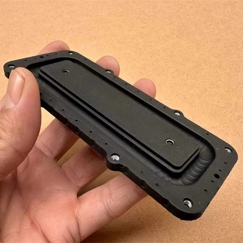 

Hot Sale 1Pcs 120mm*49mm Rectangular Subwoofer Diaphragm Assistant With Frame DIY Audio Low-frequency Radiator