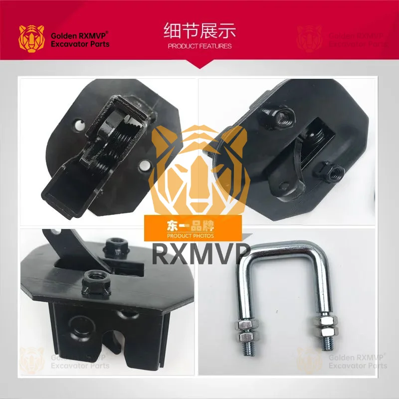 For Hitachi Electric Spray Excavator Zax200 240 360-3 Cab Anti Lock Lock Lock Lock Block Excavator Accessories