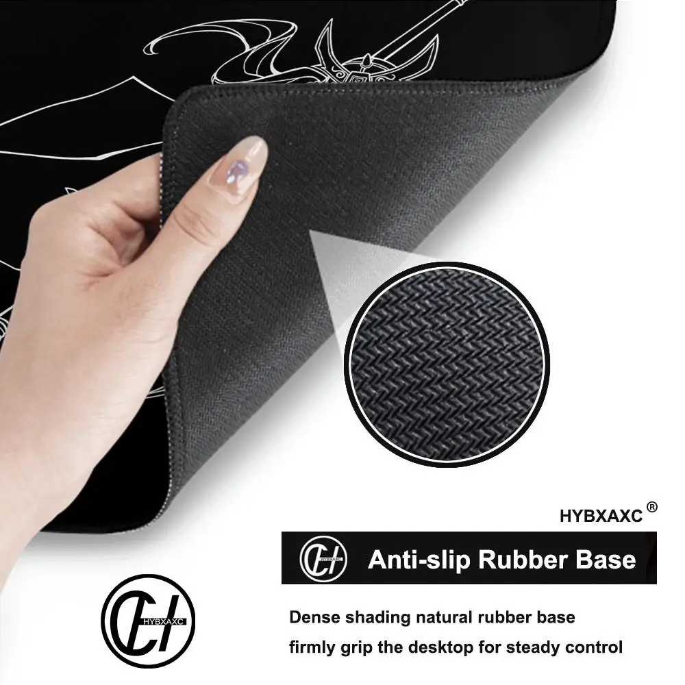 Kurosun Samurai Balance Gaming Mosepad Gamer Professional E-Sports Mouse Mat High Elastic Non-slip Bottom Premium Mouse Pad