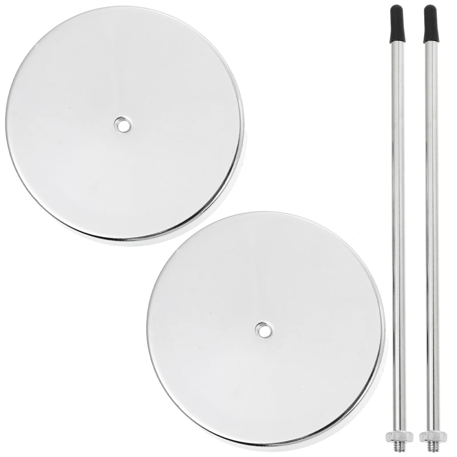 2 Stuks Pin Socket Metalen Bon Spike Houder Papier Restaurant Check Desk Factuur Vork Memo Kantoor Ticket Stabbers