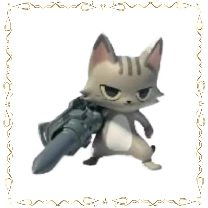 

Weapon Animal Giant Panda Cool and Cool Desktop Ornament Gashapon Action Figure Model Toys