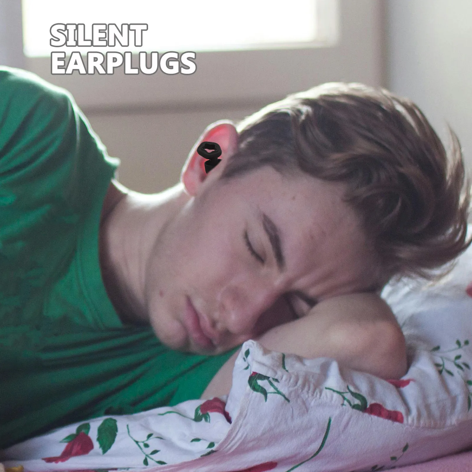 

3Pairs Advanced Noise Cancelling Earplugs Silicone Reusable for Sleeping Studying Concentration Airplane Travel Snoring Relief