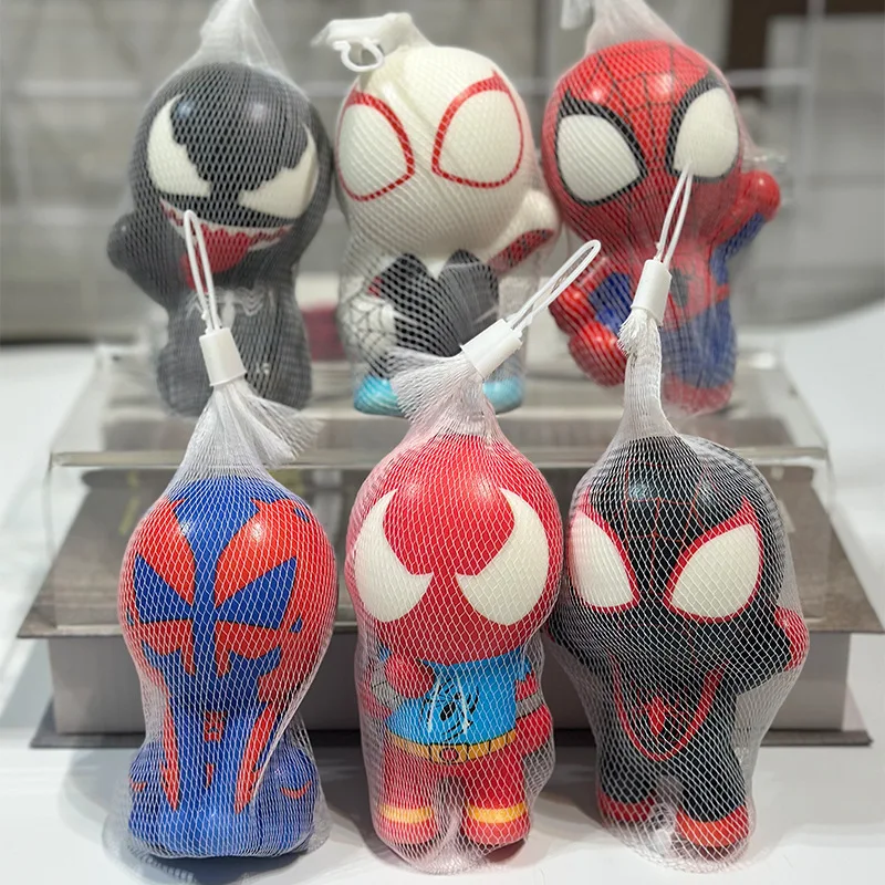 

PU popular creative Spider Man decompression slow rebound plush toy, kneading and playing with Marvel toys
